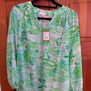 NWT Lilly Pulitzer Honda Classic Elsa top